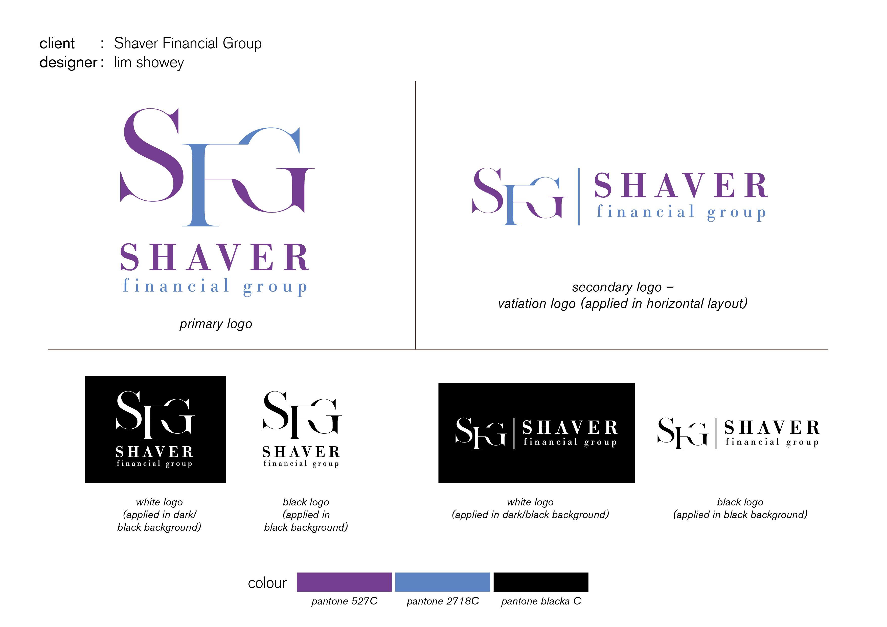 Logo Design by boobeeboo for Shaver Financial Group LLC | Design #25639177