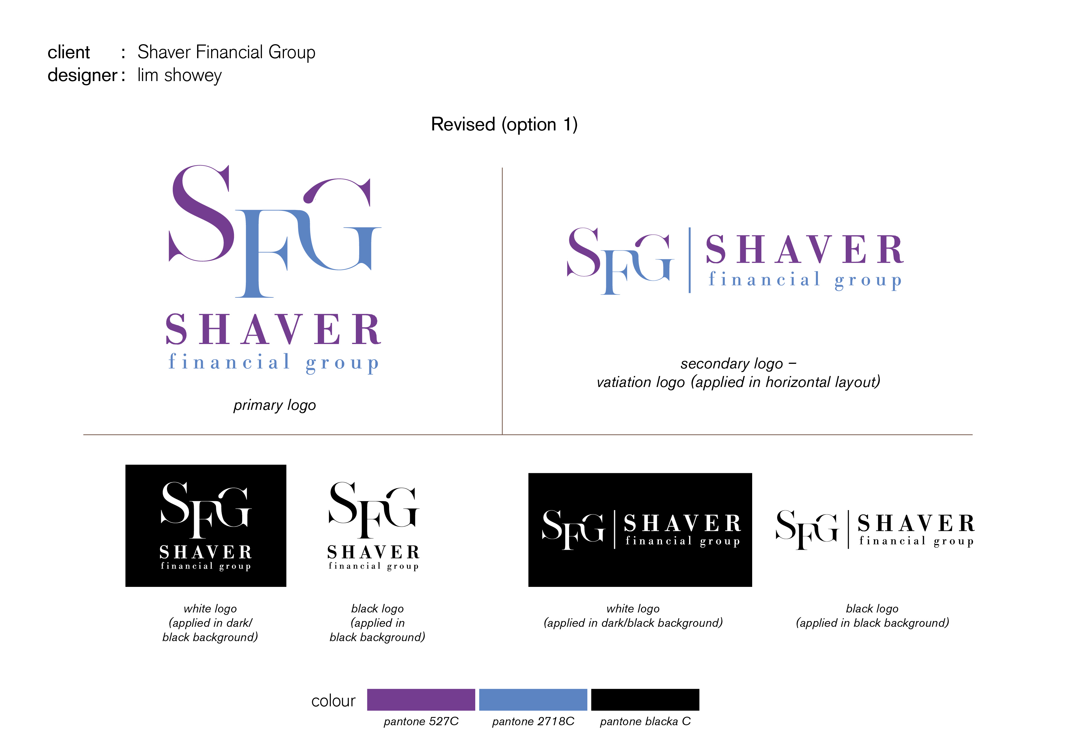 Diseño de Logo por boobeeboo para Shaver Financial Group LLC | Diseño #25653377