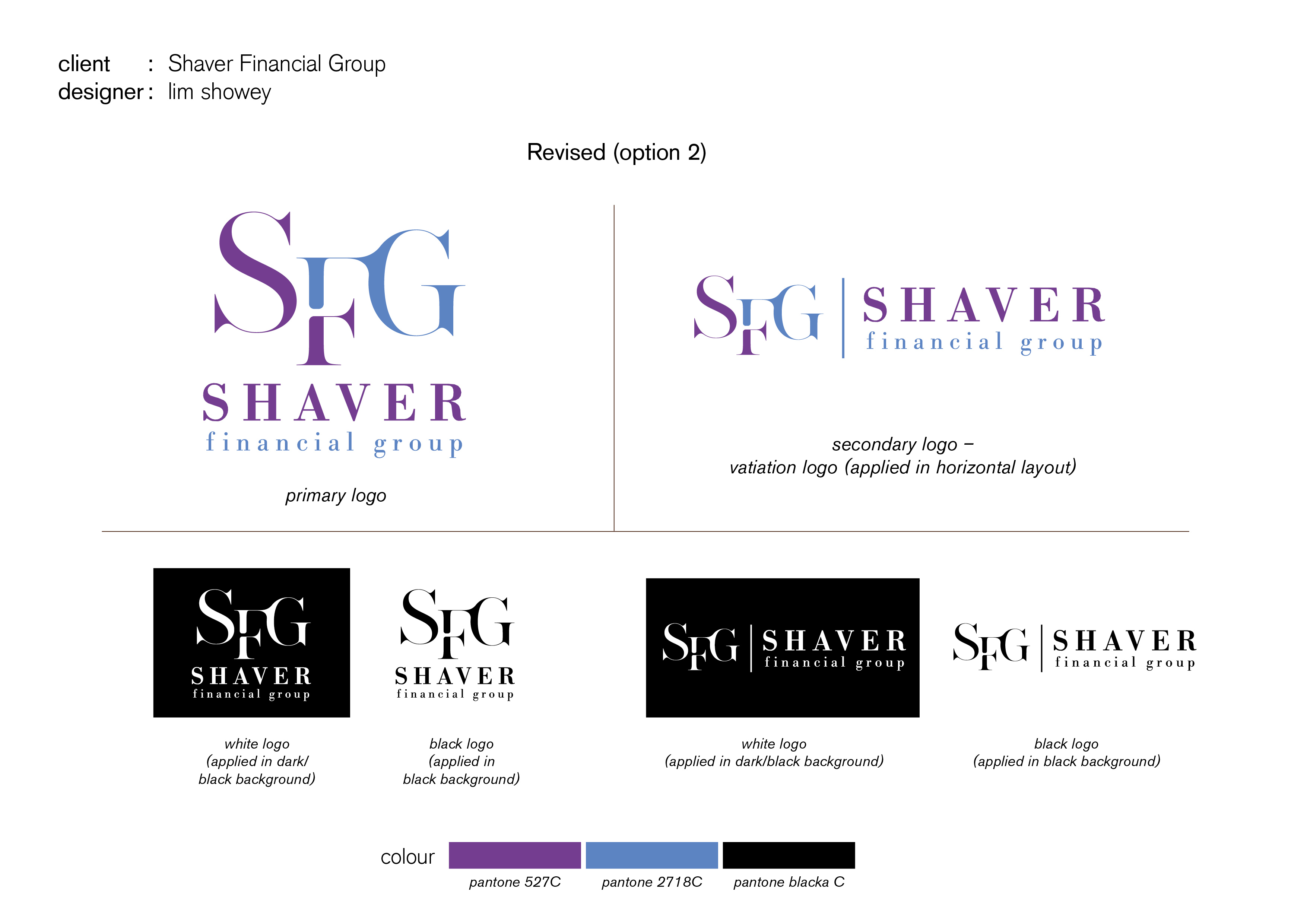 Logo Design by boobeeboo for Shaver Financial Group LLC | Design #25653378