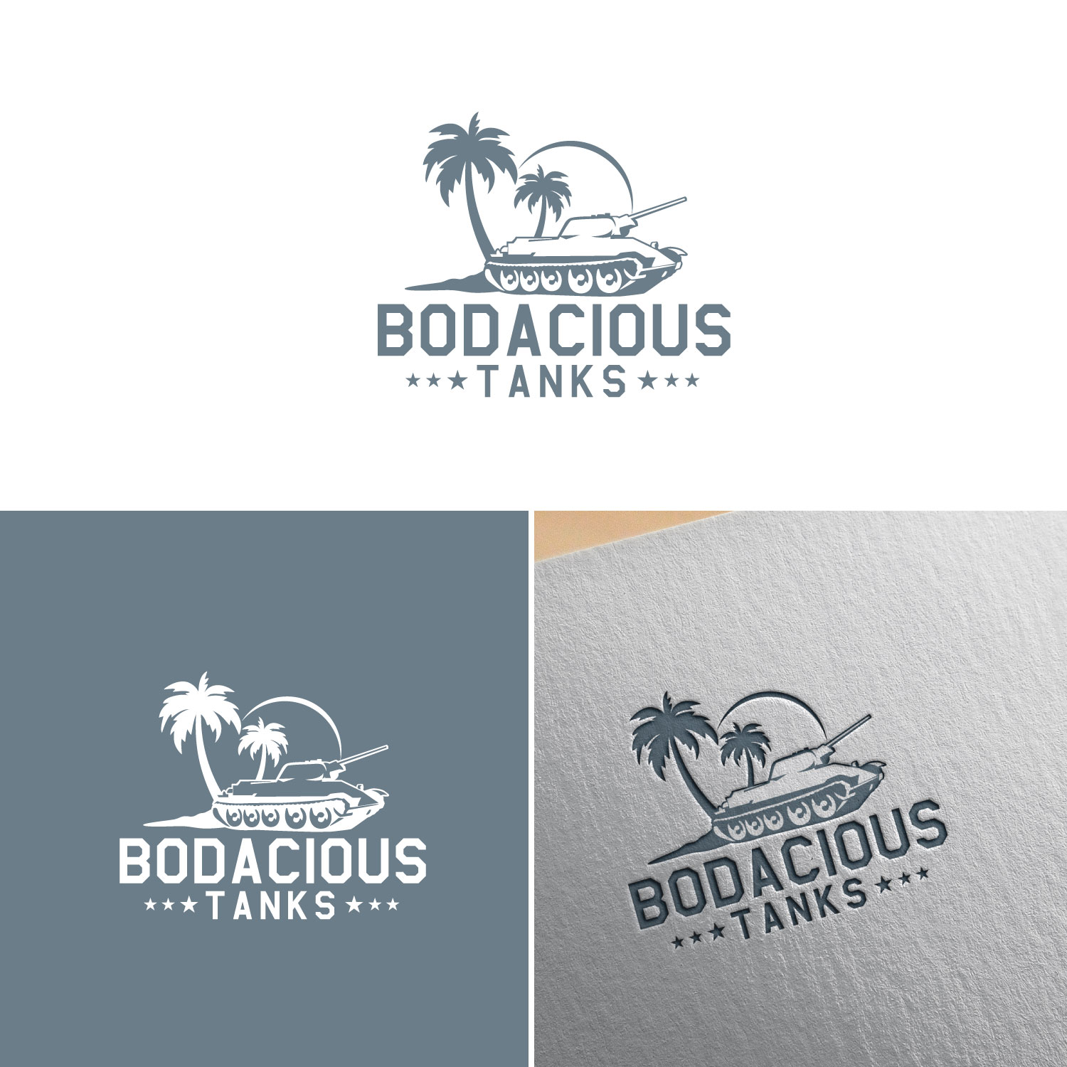 Logo Design by FourtuneDesign for Bodacious Tanks | Design #25628543