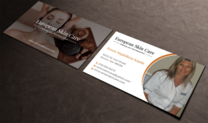 Skin Care business card for esthetician that is home based | Diseño de Tarjeta de Presentación por DesignShout