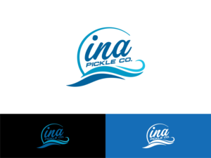 INA Pickle Co | Logo Design by Robby SC