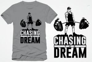 Cartoon Workout Shirt Design - Deadlift, muscles, funny, words