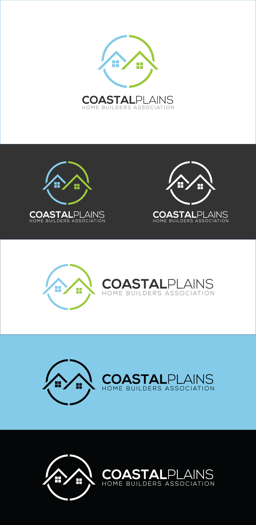 Logo Design by M Habib for Coastal Plains Home Builders Association | Design #25628291