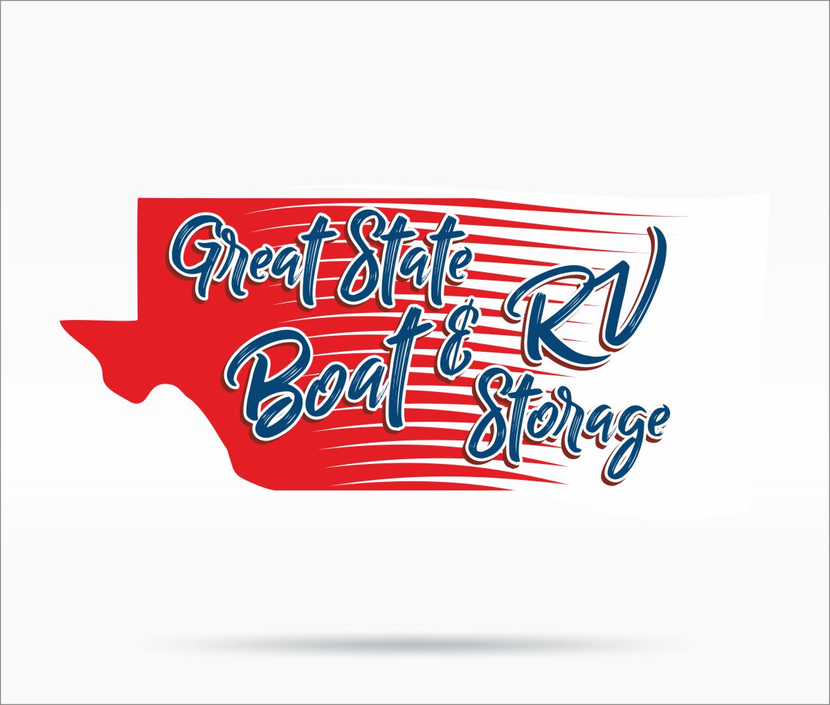 Logo-Design von R063rt für Great State Boat & RV Storage | Design #25633801
