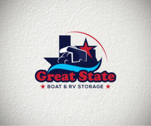 Great State Boat & RV Storage | Logo Design by FourtuneDesign