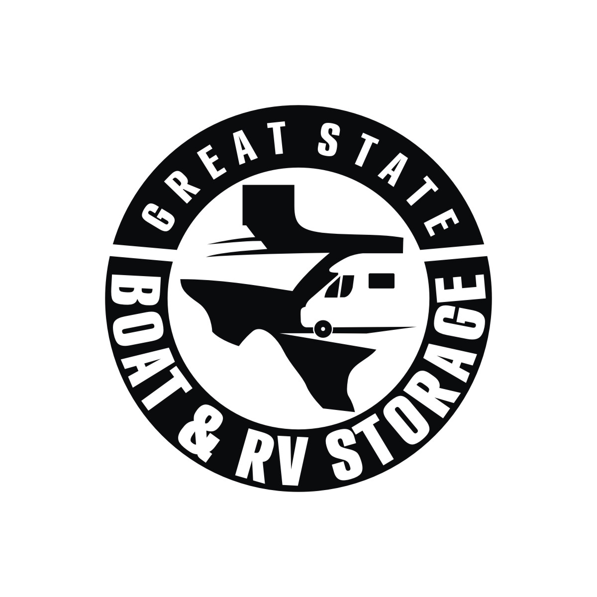 Logo Design by Ashani Bhattacharya for Great State Boat & RV Storage | Design #25634417