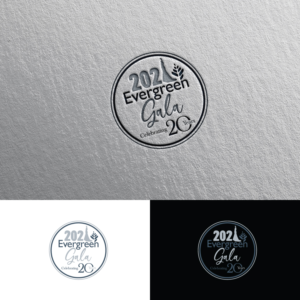 2021 Evergreen Gala: Celebrating 20 Years | Logo Design by Rii