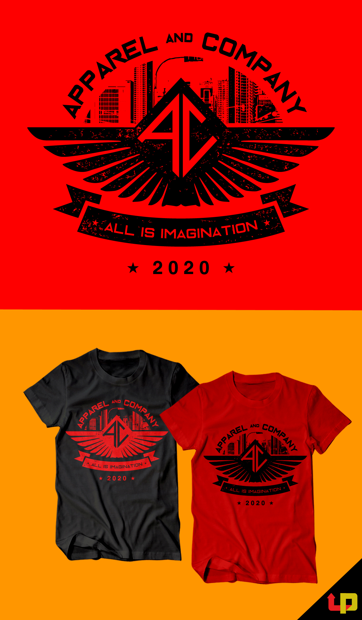 T-shirt Design by Uprinteez for Apparel & Company | Design #25628228