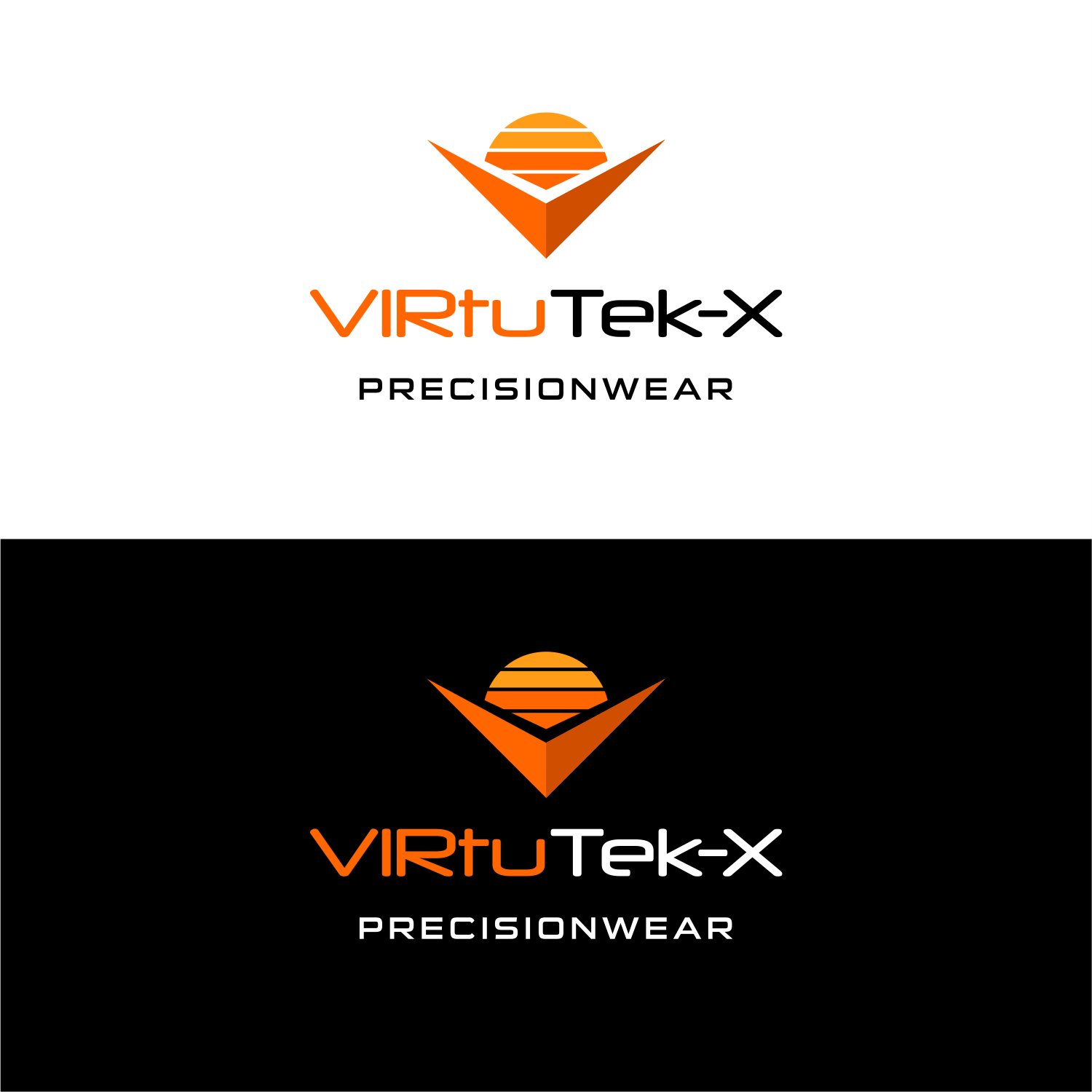 Logo Design by ThiagoB for Virtutek-X Precisionwear | Design #25633957
