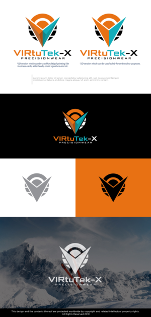 VIRtuTek-X  | Logo Design by Kim Ji