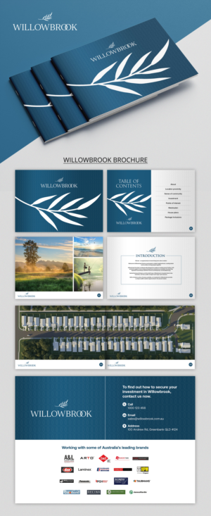 Willowbrook Brochure -  A new residential property investment development in Brisbane Queensland * | Brochure Design by SAI DESIGNS