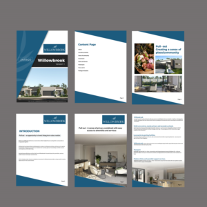 Willowbrook Brochure -  A new residential property investment development in Brisbane Queensland * | Diseño de Brochure por Schöpfer
