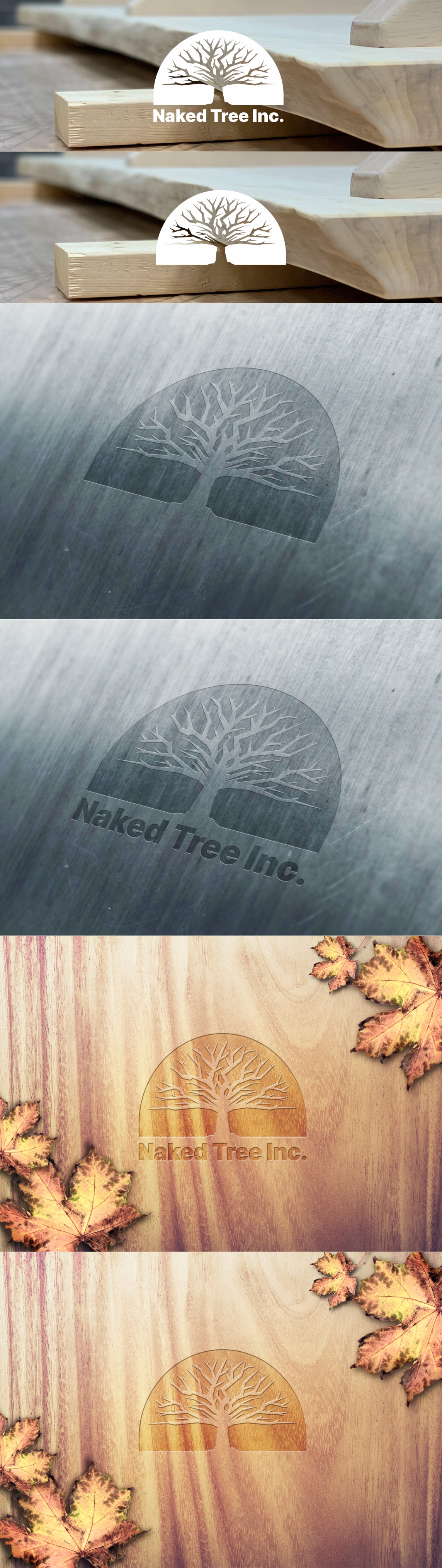 Logo Design by Rizal Bagus for Naked Tree Inc. | Design #25803048