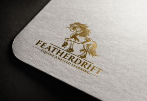 Featherdrift Equine Assisted Learning. | Logo Design by Rosalia....