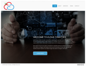 Website for www.cloudtomatoes.com | Web Design by -Marc-