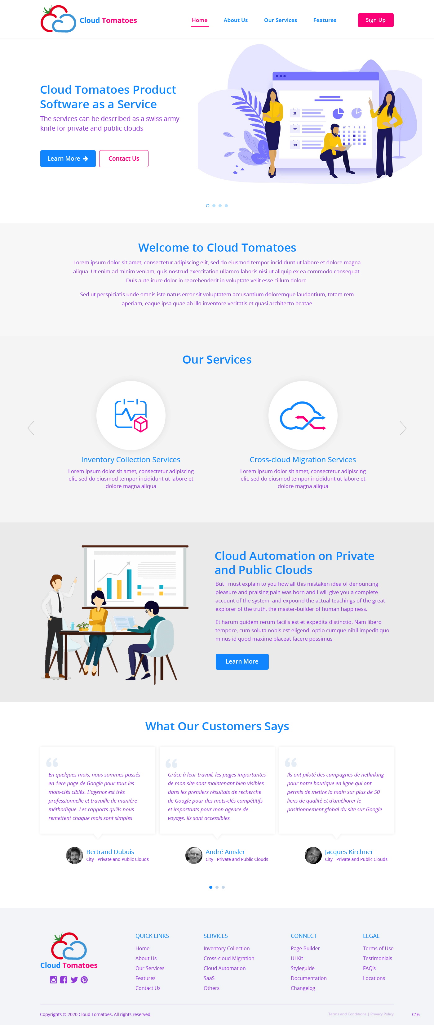 Diseño Web por pb para Cloud Tomatoes | Diseño #25635550