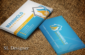 Visitenkarte für Sanitär Installateur | Visitenkarten-Design von SL Designer