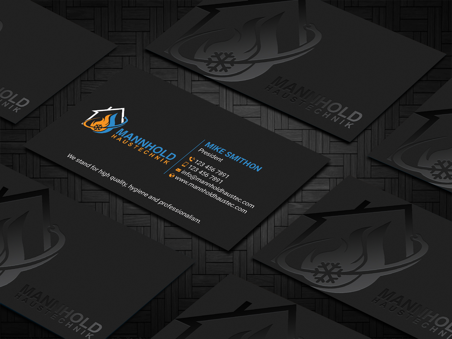 Diseño de Tarjeta de Presentación por DesignShout para marcel mannhold | Diseño #25632128