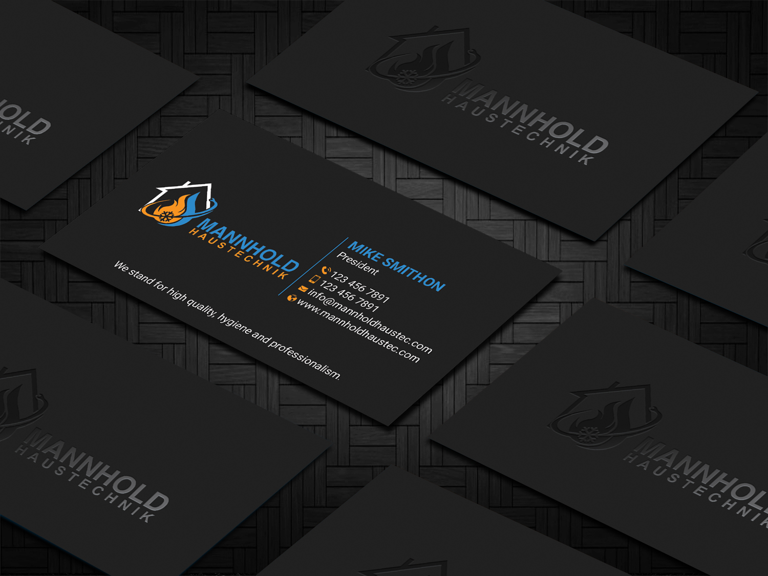 Diseño de Tarjeta de Presentación por DesignShout para marcel mannhold | Diseño #25632189