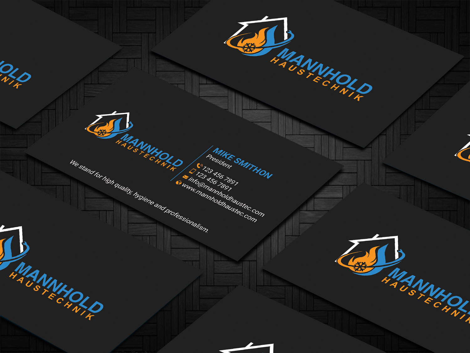 Diseño de Tarjeta de Presentación por DesignShout para marcel mannhold | Diseño #25632234