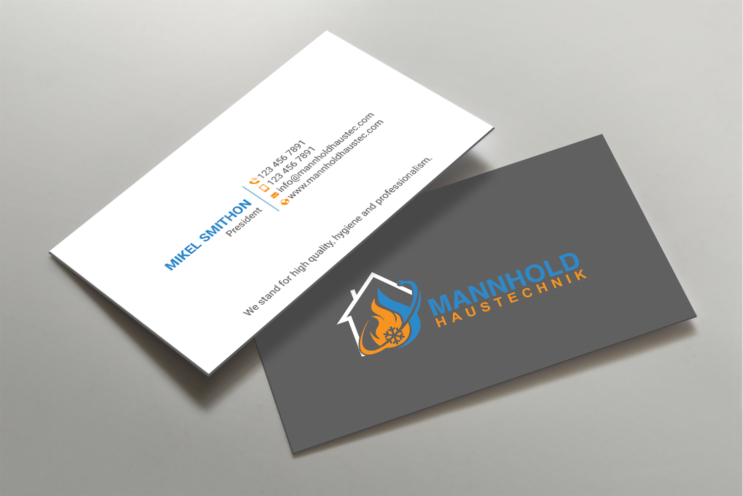 Diseño de Tarjeta de Presentación por DesignShout para marcel mannhold | Diseño #25632236