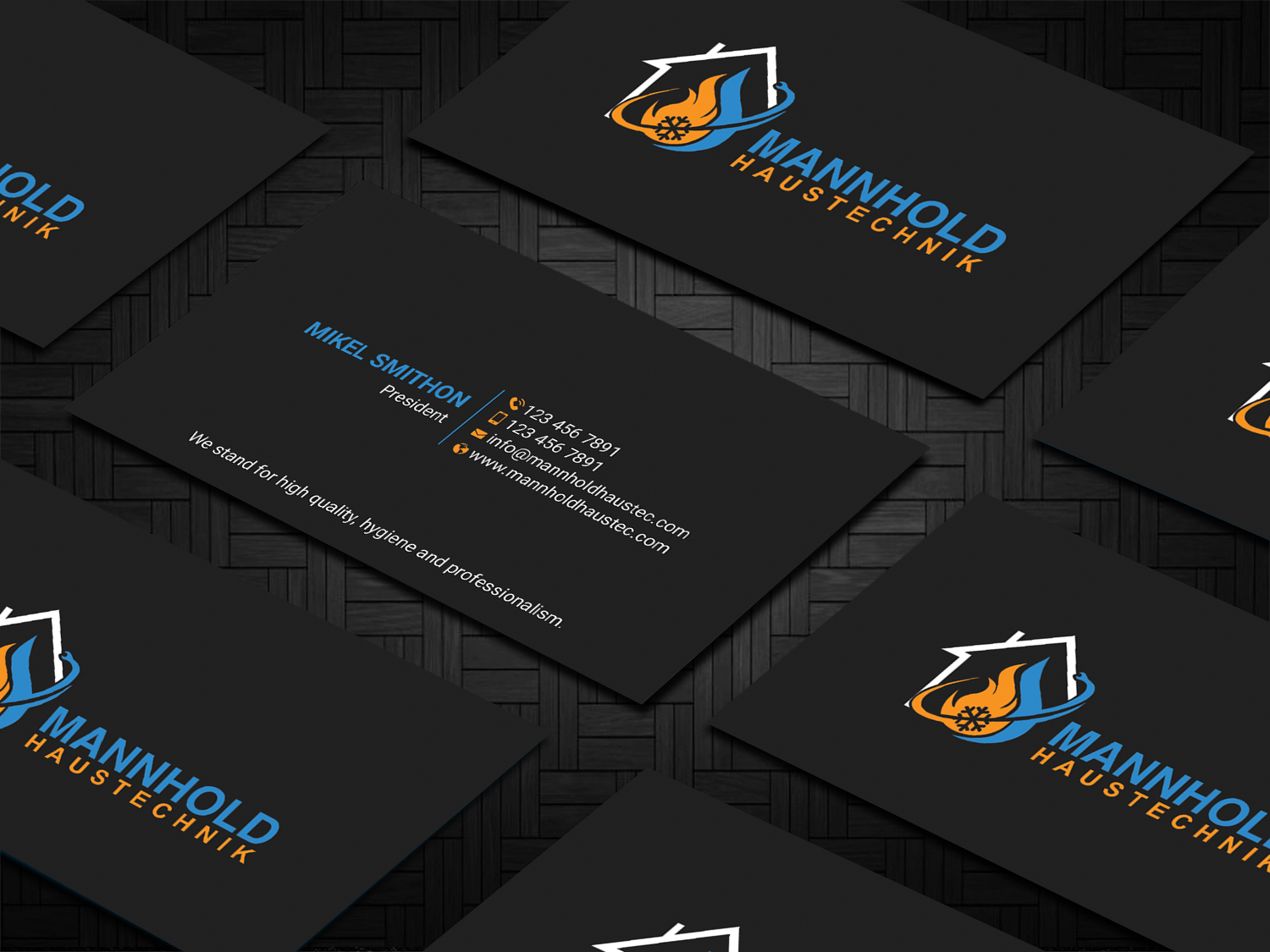 Diseño de Tarjeta de Presentación por DesignShout para marcel mannhold | Diseño #25632241