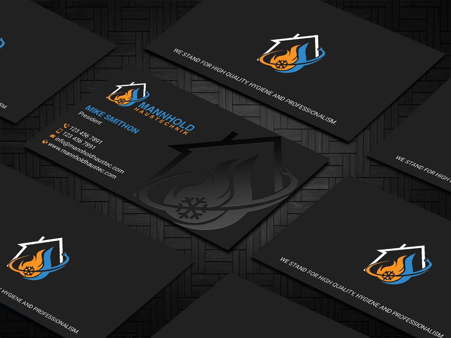 Diseño de Tarjeta de Presentación por DesignShout para marcel mannhold | Diseño #25632259