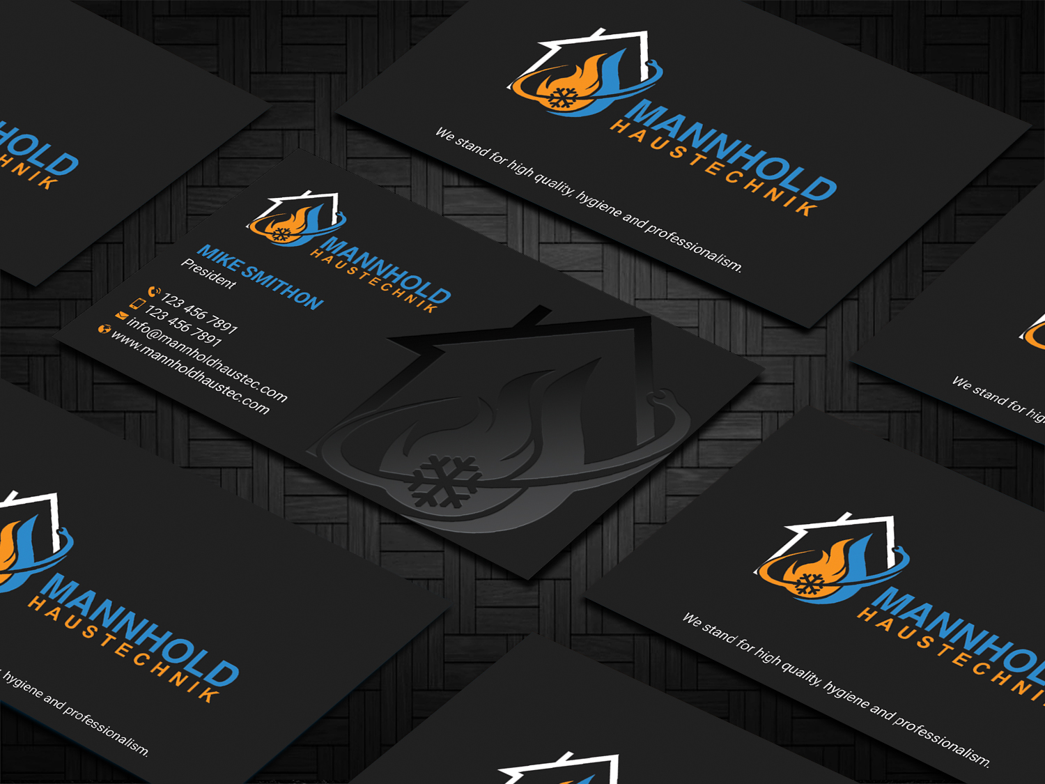 Business Card Design by DesignShout for marcel mannhold | Design #25632260