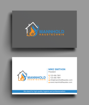 Diseño de Tarjeta de Presentación por DesignShout para marcel mannhold | Diseño: #25634118