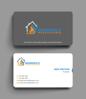 Diseño de Tarjeta de Presentación por DesignShout para marcel mannhold | Diseño: #25634182