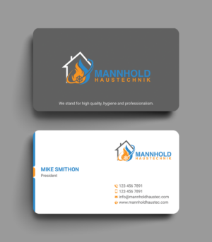 Diseño de Tarjeta de Presentación por DesignShout para marcel mannhold | Diseño: #25634183