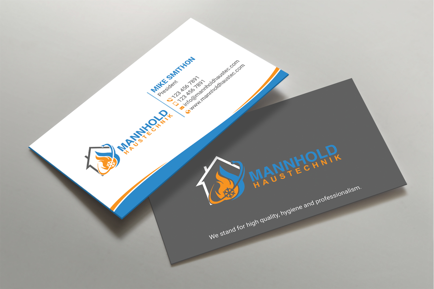 Business Card Design by DesignShout for marcel mannhold | Design #25634458