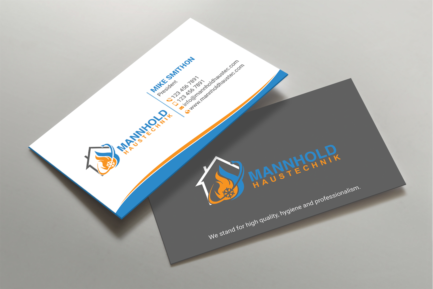 Business Card Design by DesignShout for marcel mannhold | Design #25634459