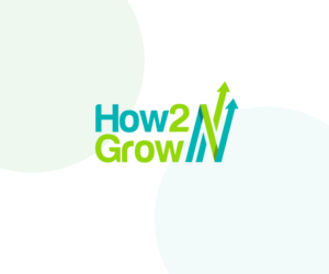 " How2Grow"  should be in the logo | Logo Design by Ng V Duc