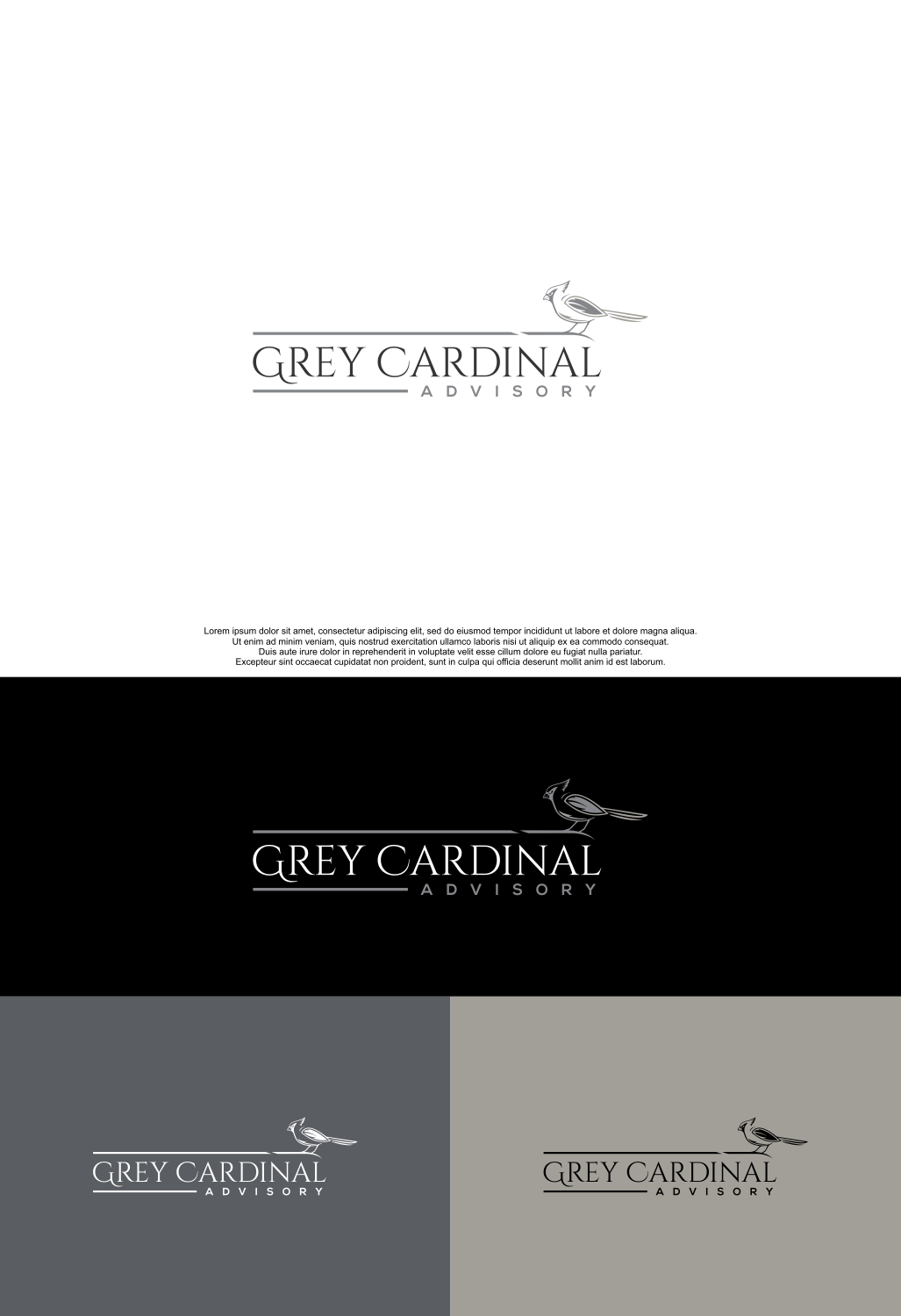 Design de Logo par siti MWDesign pour Grey Cardinal Advisory | Design #25647872