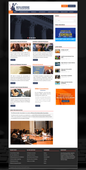 Wordpress Design by webxvision
