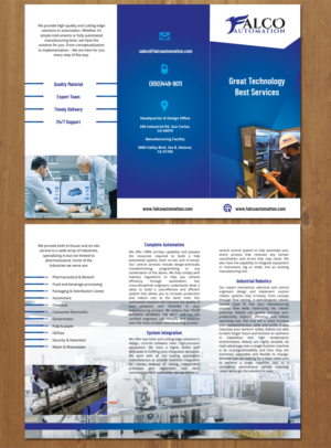 (2) Trifold Brochures needed for automation industry | Diseño de Brochure por MNM