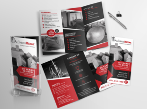 Steel Components Department Product Brochure | Diseño de Flyer por Ena