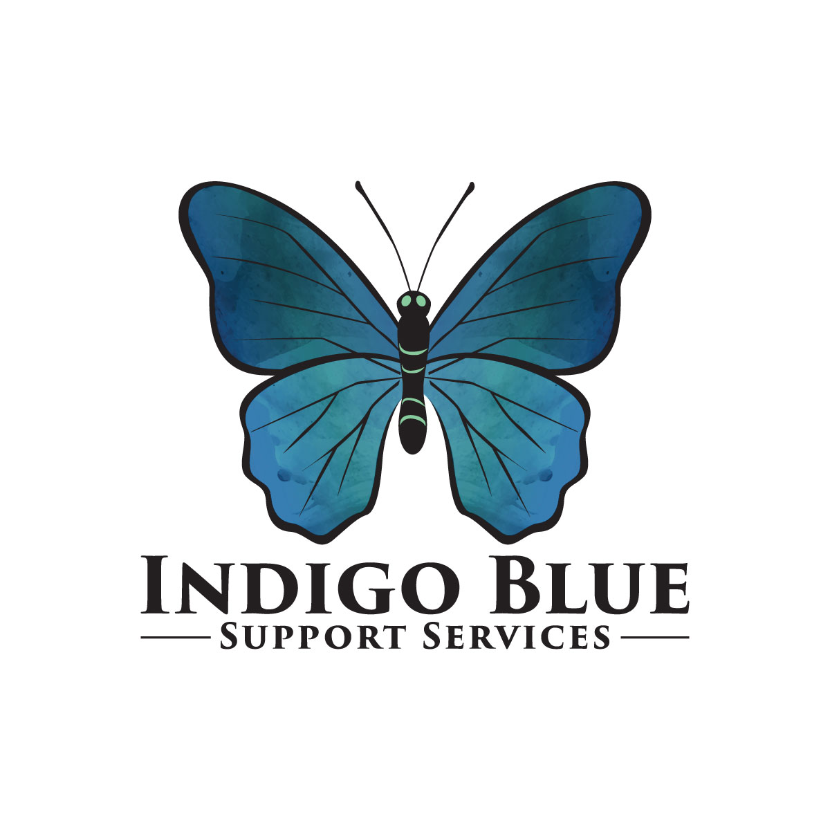 Logo-Design von Rosalia.... für Indigo Blue Support Services  | Design #25637160