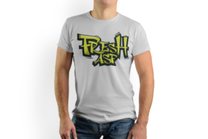 Fresh asf | Design de T-shirt par Bear Studio