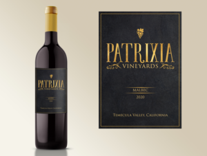 Patrixia vineyards | Label Design by hektorsty