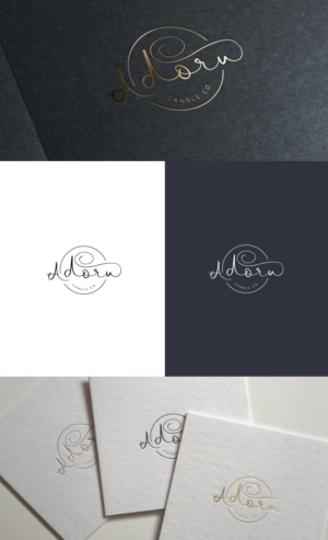 Logo Design by GLDesigns for Adorn Candle Co. | Design: #25635022