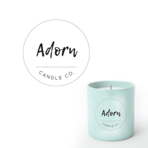 Logo Design by Samantha Ward Design for Adorn Candle Co. | Design: #25636797