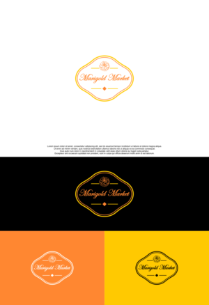 Marigold Market | Logo Design by siti MWDesign