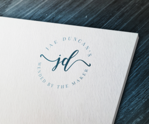 Jenna Duncan Mended By The Maker | Logo Design by WooW Designs