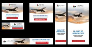 Aviation Banner Ad Designs | Design de Bannière  par  Artman