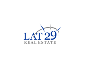 LAT 29 Real Estate. OR Latitude 29 Real Estate. | Logo Design by BNdesigner