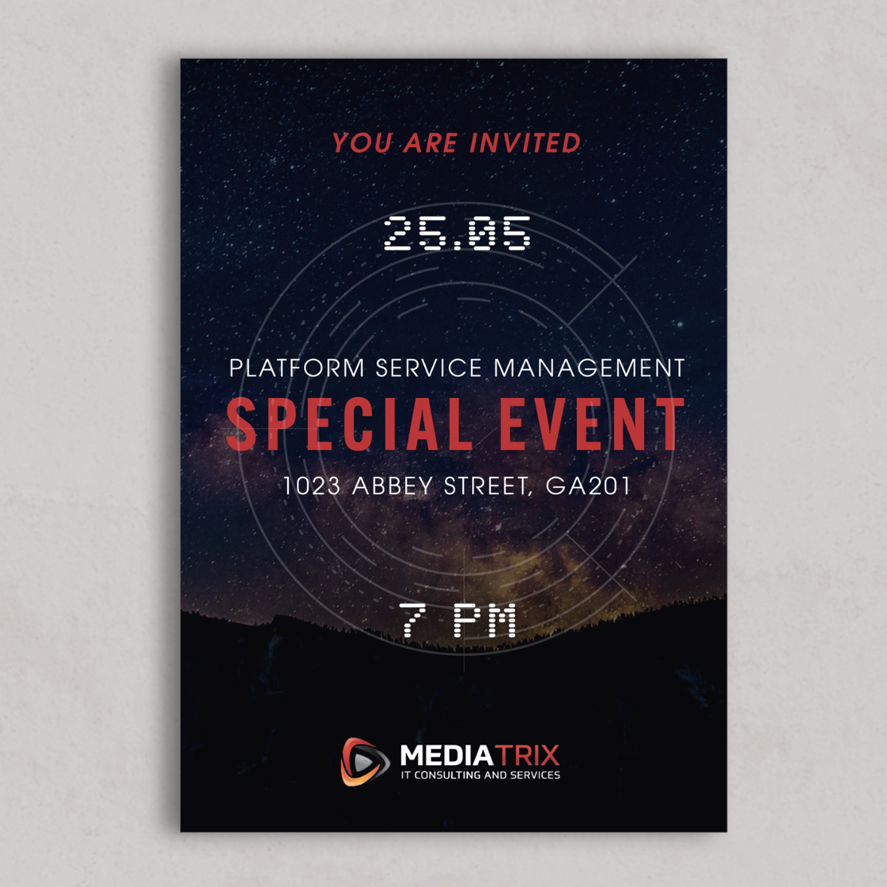 Invitation Design by FFoundry for this project | Design #25647321