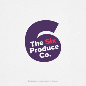Logo design for "The Six Produce Company" | Diseño de Logo por z a n a